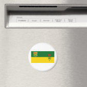 Flagge von Saskatchewan, Kanada Magnet (In Situ (Geschirrspüler))