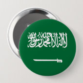 Flagge von Saudi-Arabien Button (Vorne & Hinten)