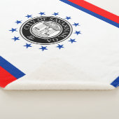 Flagge von Savannah (Georgien) Sherpadecke (3/4)