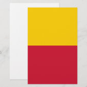 Flagge von Schagen Briefpapier (Vorne/Hinten)
