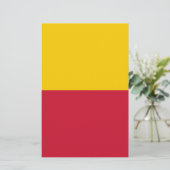 Flagge von Schagen Briefpapier (Stehend Vorderseite)