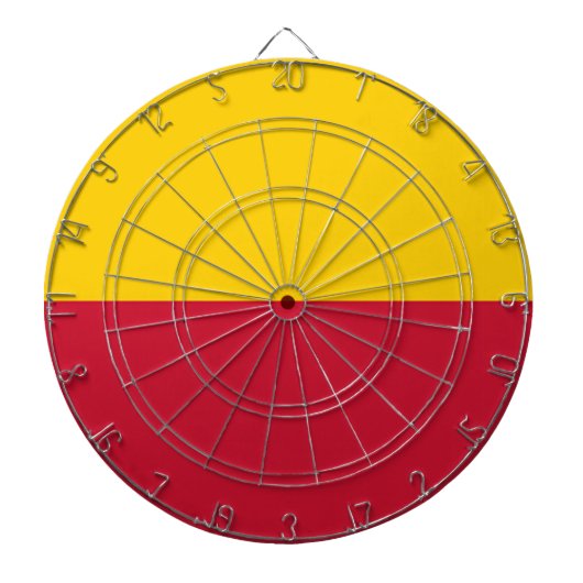 Flagge von Schagen Dartscheibe (vorne)