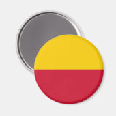 Flagge von Schagen Magnet (Vorderseite/Rückseite)