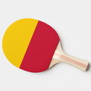 Flagge von Schagen Tischtennis Schläger