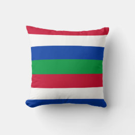 Flagge von Schiermonnikoog Kissen