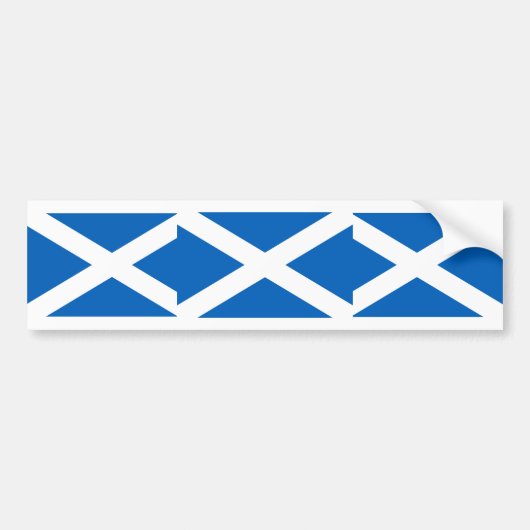 Flagge von Schottland - Banner des Autoaufklebers  Autoaufkleber (Vorne)