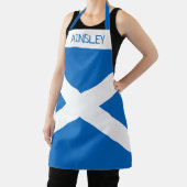 Flagge von Schottland Custom Schürze (InSitu)