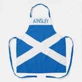 Flagge von Schottland Custom Schürze (Vorderseite)
