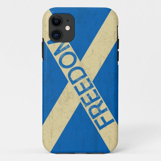 Flagge von Schottland-Freiheit Case-Mate iPhone Hülle (Rückseite)