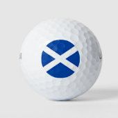 Flagge von Schottland Golf Balls Golfball (Vorderseite)