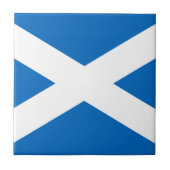 Flagge von Schottland Keramik Tile Fliese (Vorderseite)