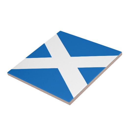 Flagge von Schottland Keramik Tile Fliese (Seite)