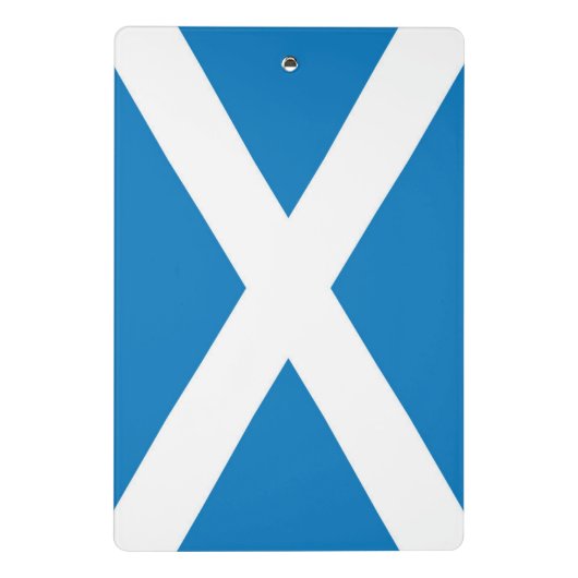 Flagge von Schottland Mini Klemmbrett (Rückseite)