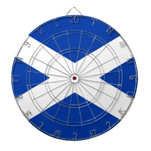 Flagge von Schottland Salreifen - Hochwertiges Ima Dartscheibe