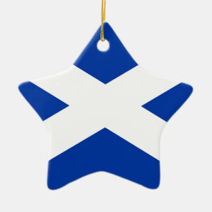 Flagge von Schottland Salreifen - Hochwertiges Ima Keramik Ornament