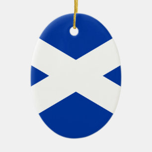 Flagge von Schottland Salreifen - Hochwertiges Ima Keramik Ornament