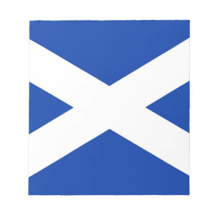 Flagge von Schottland Salreifen - Hochwertiges Ima Notizblock