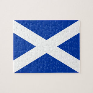 Flagge von Schottland Salreifen - Hochwertiges Ima Puzzle