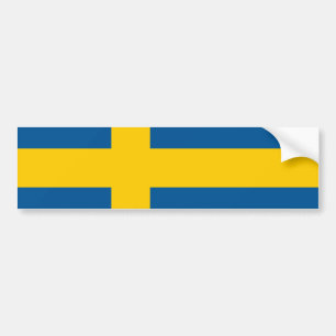 Flagge von Schweden-Autoaufkleber Autoaufkleber