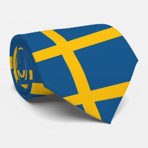 Flagge von Schweden Krawatte