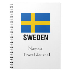 FLAGGE von SCHWEDEN Notizblock