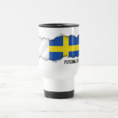 Flagge von Schweden Reisebecher (Mittel)
