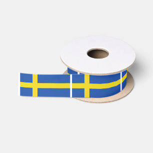 Flagge von Schweden Satinband