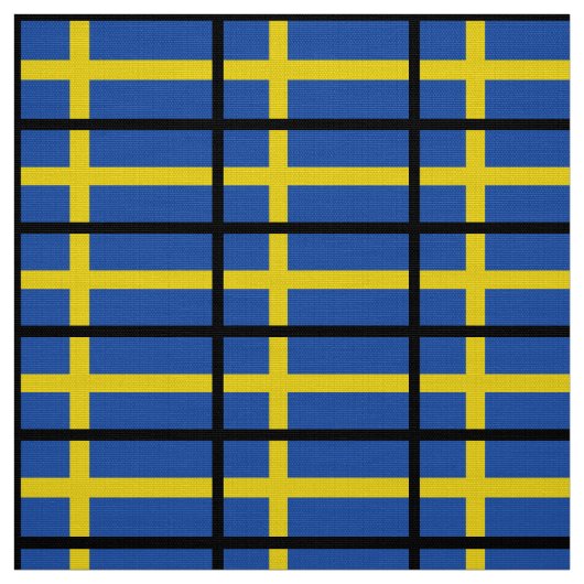 Flagge von Schweden Stoff (Muster)
