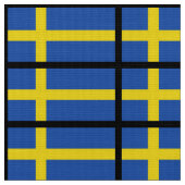 Flagge von Schweden Stoff (Nahaufnahme)