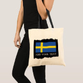 Flagge von Schweden Tragetasche (Vorderseite (Produkt))