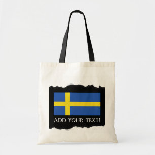 Flagge von Schweden Tragetasche