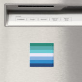 Flagge von Schwulen (LGBT-Symbol) (Gay Pride) (MLM Magnet (In Situ (Geschirrspüler))