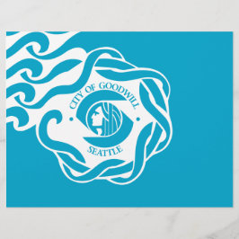 Flagge von Seattle Flyer