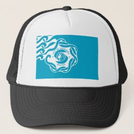 Flagge von Seattle Truckerkappe