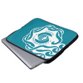 Flagge von Seattle (Washington) Laptopschutzhülle (Vorne Knopf)