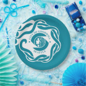 Flagge von Seattle (Washington) Pappteller (Party)