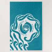 Flagge von Seattle (Washington) Puzzle (Vertikal)
