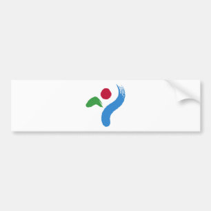 Flagge von Seoul (Südkorea) Autoaufkleber