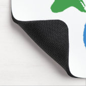 Flagge von Seoul (Südkorea) Mousepad (Ecke)