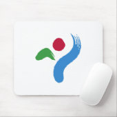 Flagge von Seoul (Südkorea) Mousepad (Mit Mouse)