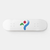 Flagge von Seoul (Südkorea) Skateboard (Horizontal)