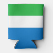Flagge von Sierra Leone Dosenkühler (Vorderseite)