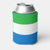Flagge von Sierra Leone Dosenkühler (Kanne Rückseite)