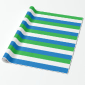 Flagge von Sierra Leone Geschenkpapier (Ungerollt)