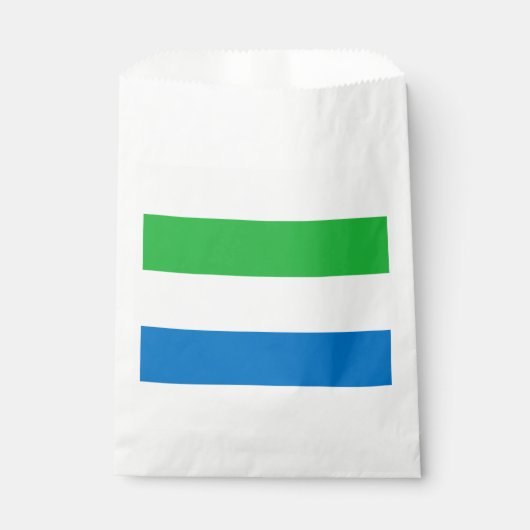 Flagge von Sierra Leone Geschenktütchen (Vorderseite)