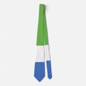 Flagge von Sierra Leone Krawatte (Vorderseite)