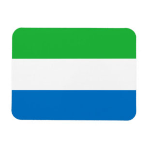 Flagge von Sierra Leone Magnet