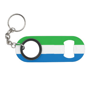 Flagge von Sierra Leone Mini Flaschenöffner
