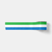 Flagge von Sierra Leone Satinband (Vorderseite)