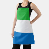 Flagge von Sierra Leone Schürze (InSitu)